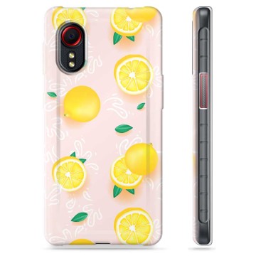 Funda de TPU para Samsung Galaxy Xcover 5 - Patrón de Limón