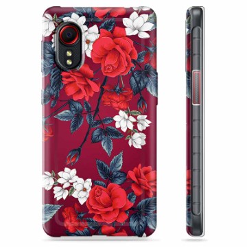 Funda de TPU para Samsung Galaxy Xcover 5 - Flores Vintage