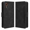 Funda Estilo Cartera Cardholder Serie para Samsung Galaxy Xcover7 - Negro