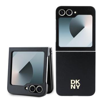 Funda Samsung Galaxy Z Flip6 DKNY Stack Logo - Negra