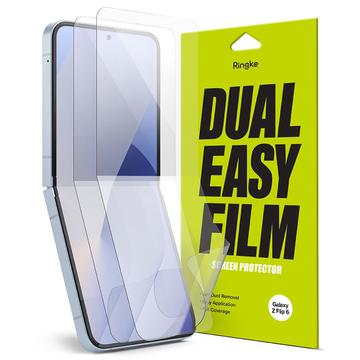 Protector de Pantalla Ringke Dual Easy Film para Samsung Galaxy Z Flip6 - 2 Piezas