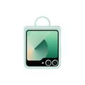 Carcasa de Silicona EF-PF741TME para Samsung Galaxy Z Flip6 - Menta