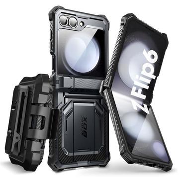 Carcasa Híbrida Supcase i-Blason Armorbox para Samsung Galaxy Z Flip6 - Negro