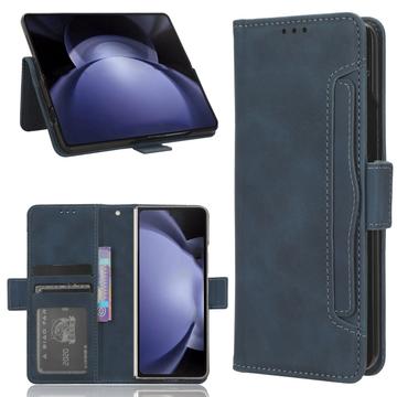 Funda Estilo Cartera Cardholder Serie para Samsung Galaxy Z Fold6 - Bleu