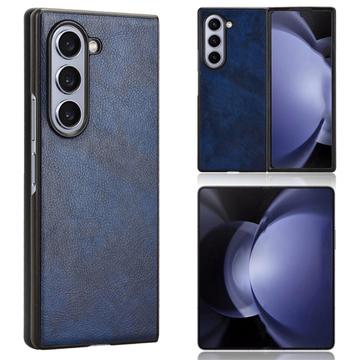 Funda de Plástico Revestido para Samsung Galaxy Z Fold6 - Azul