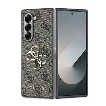 Funda híbrida Guess 4G Big Metal Logo para Samsung Galaxy Z Fold6 - Marrón