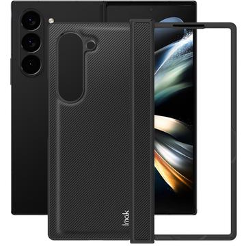 Carcasa Híbrida Imak Ruiyi para Samsung Galaxy Z Fold6 - Fibra de Carbon - Negro