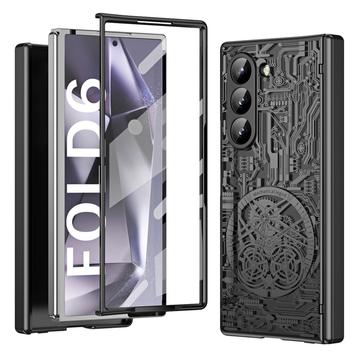 Funda de plástico galvanoplastia Samsung Galaxy Z Fold6 Mechanical Legend