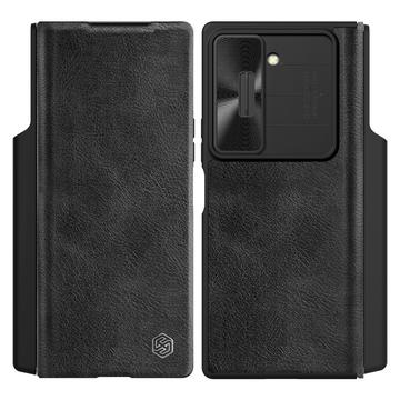 Funda con Tapa Nillkin Qin Pro para Samsung Galaxy Z Fold6 - Negro