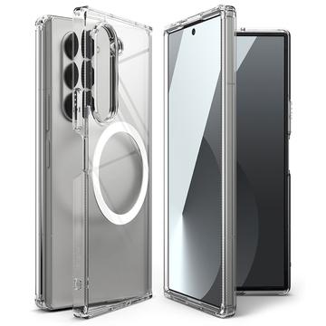 Funda híbrida Ringke Fusion Magnetic para Samsung Galaxy Z Fold6 - Transparente