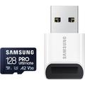 Tarjeta de memoria Samsung Pro Ultimate MicroSDXC con lector de tarjetas MB-MY128SB/WW - 128 GB