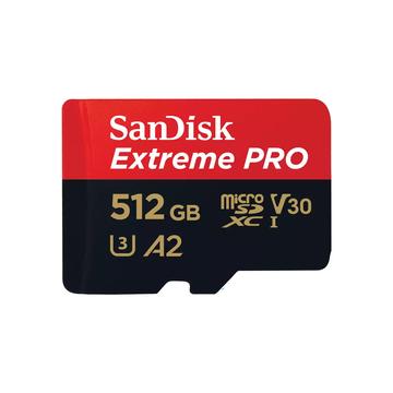 Tarjeta de memoria SanDisk Extreme Pro microSDXC SDSQXCD-512G-GN6MA