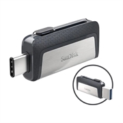 Unidad Flash USB Type-C SanDisk Ultra Dual Drive SDDDC2-128G-G46