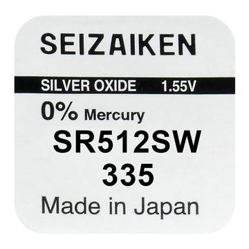 Batería de óxido de plata Seizaiken 335 SR512SW - 1.55V