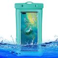 Funda impermeable para smartphone con correa - 7.2" - Turquesa