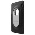 Funda de silicona para Samsung Galaxy SmartTag 2 Bluetooth Tracker Funda protectora - Negro