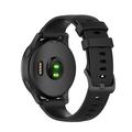 Correa de silicona para Garmin Vivoactive 4, Venu 3/2, Forerunner 265 - Negro