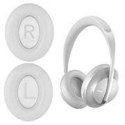 Almohadillas de repuesto suaves para auriculares Bose 700/NC700 - 1 par - Blanco