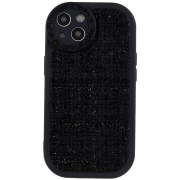 Carcasa de TPU Canvas para iPhone 14 Plus - Negro