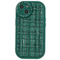 Carcasa de TPU Canvas para iPhone 14 Plus - Verde