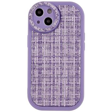 Carcasa de TPU Canvas para iPhone 14 Plus - Púrpura