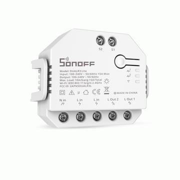 Interruptor WiFi inteligente Sonoff Dual R3 Lite