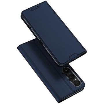 Funda con Tapa Dux Ducis Skin Pro para Sony Xperia 1 VI - Azul