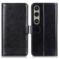 Funda de cartera con cierre magnético para Sony Xperia 1 VI - Negro