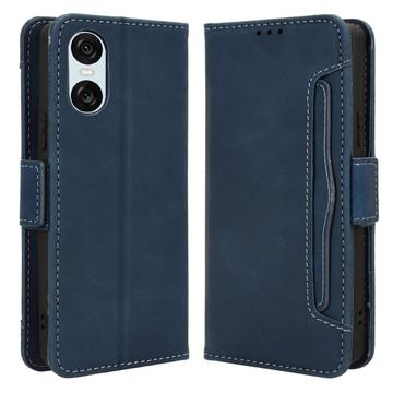 Funda Estilo Cartera Cardholder Serie para Sony Xperia 10 VI - Bleu