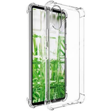 Carcasa de TPU Imak Drop-Proof para Sony Xperia 10 VI - Transparente