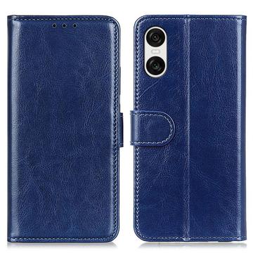 Funda de cartera con cierre magnético para Sony Xperia 10 VI - Azul Oscuro