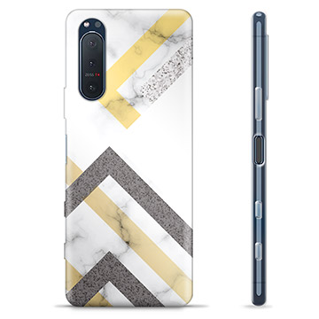 Funda de TPU para Sony Xperia 5 II - Mármol Abstracto