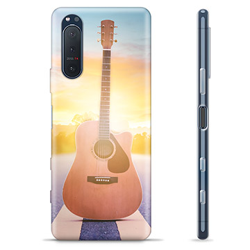 Funda de TPU para Sony Xperia 5 II - Guitarra