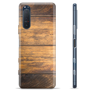 Funda de TPU para Sony Xperia 5 II - Madera