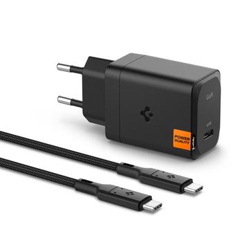 Spigen ArcStation Pro GaN-651 Cargador de pared de 65W con cable Type-C