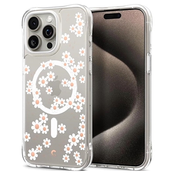 Carcasa Híbrida Spigen Cyrill Cecile Mag para iPhone 15 Pro - Margarita