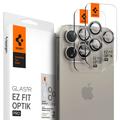 Spigen Glas.tR Ez Fit Optik Pro Protector para Lente de Cámara para iPhone 16 Pro/16 Pro Max