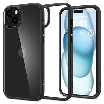 Carcasa Spigen Ultra Hybrid para iPhone 15 - Negro