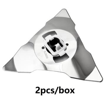 Cuchillas de Acero Inoxidable para Robomow Robot Cortacésped RC/TC/MC/RS/MS - 2 uds.