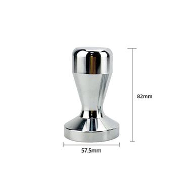 Tamper de acero inoxidable para café espresso - 57.5mm