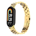 Corea de Acero Inoxidable para Xiaomi Smart Band 8 - Dorado