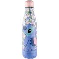 Stitch Botella de Agua de Acero Inoxidable / Botella Térmica - 500ml - Rosa