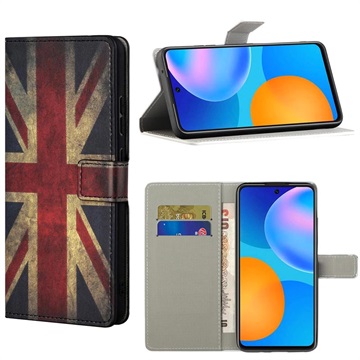 Funda Estilo Cartera Style Series para Huawei P20 Pro - Mariposas / Círculos