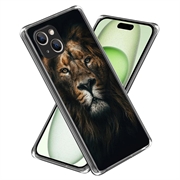 Carcasa de TPU Stylish Ultra Fina para iPhone 15 - León