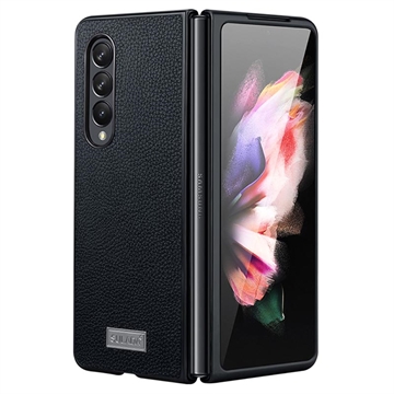 Funda Híbrida Sulada Luxury Series para Samsung Galaxy Z Fold4 - Negro