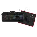 SureFire Kingpin Gaming Combo 48825-482 - Teclado, ratón, alfombrilla - Diseño alemán