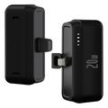 T160 Mini Lightning Power Bank Portátil - PD 20W, 5000mAh - Negro