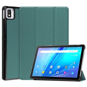 Funda Inteligente de Tres Pliegues para TCL Tab 10s - Verde