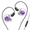 TRN Medusa Detachable In-Ear HiFi Earphones - Triple Chamber Design for Audiophiles (Open Box - Excellent)