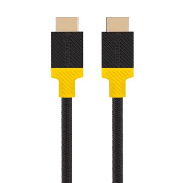 Tactical Webb Space Cable HDMI 2.1 - 2.1m, 8K/60Hz, 48Gbps - Amarillo / Negro